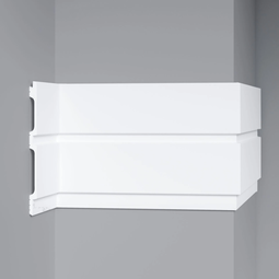 Декоративная 3D панель Decomaster Дюропрофиль D325 под покраску