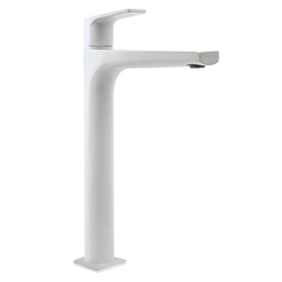 Смеситель для раковины Azario Treya высокий белый матовый AZ-156845526