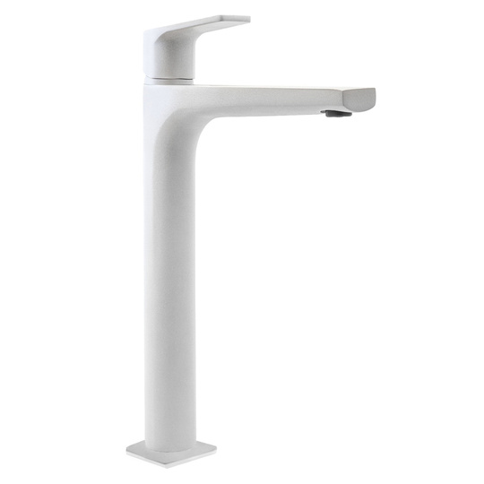 Смеситель для раковины Azario Treya высокий белый матовый AZ-156845526