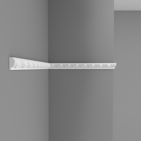 Декоративный молдинг Decomaster Дюропрофиль D101A c рисунком