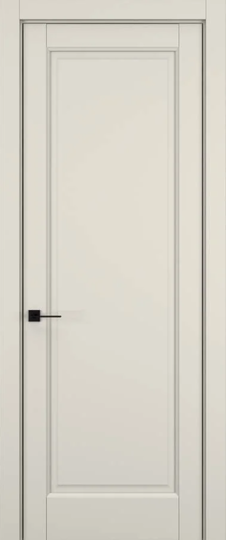 Межкомнатная дверь Hausdoors Современная классика 1 Керамик жемчужный ДГ