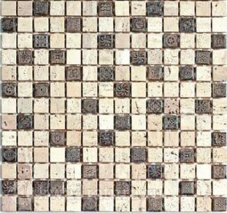 Мозаика каменная Bonaparte Milan-1 30,5x30,5
