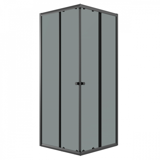 Душевой уголок Niagara Eco NG-1008-14QT 80x80x190 черный профиль