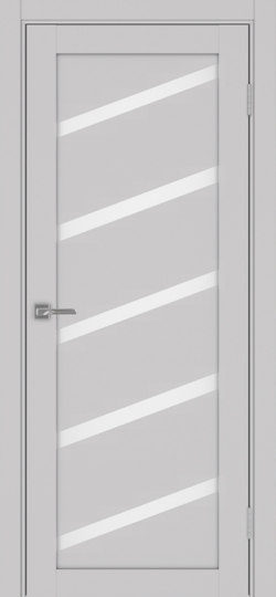Межкомнатная дверь OPorte Турин 506U Пепельный