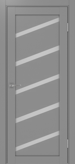 Межкомнатная дверь OPorte Турин 506U Серый