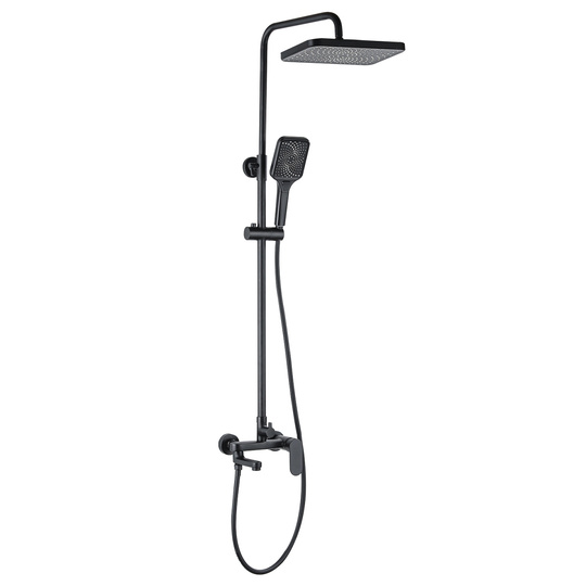 Душевая система Azario AZ-20BS Arizona черная