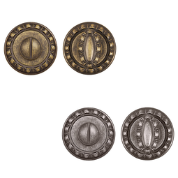 Завертка Punto BK6.R.MT53 круглая в цвет ручки