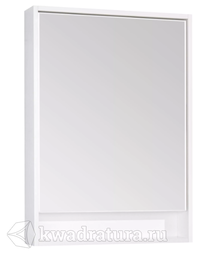Зеркало-шкаф Акватон Капри 60 с подсветкой белый