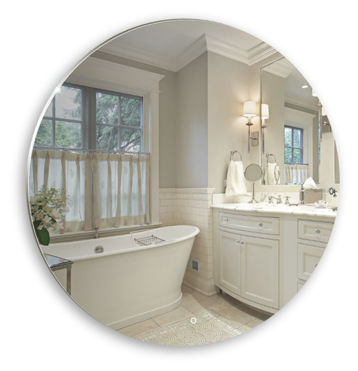 Зеркало Azario Саванна LED 100 c подсветкой